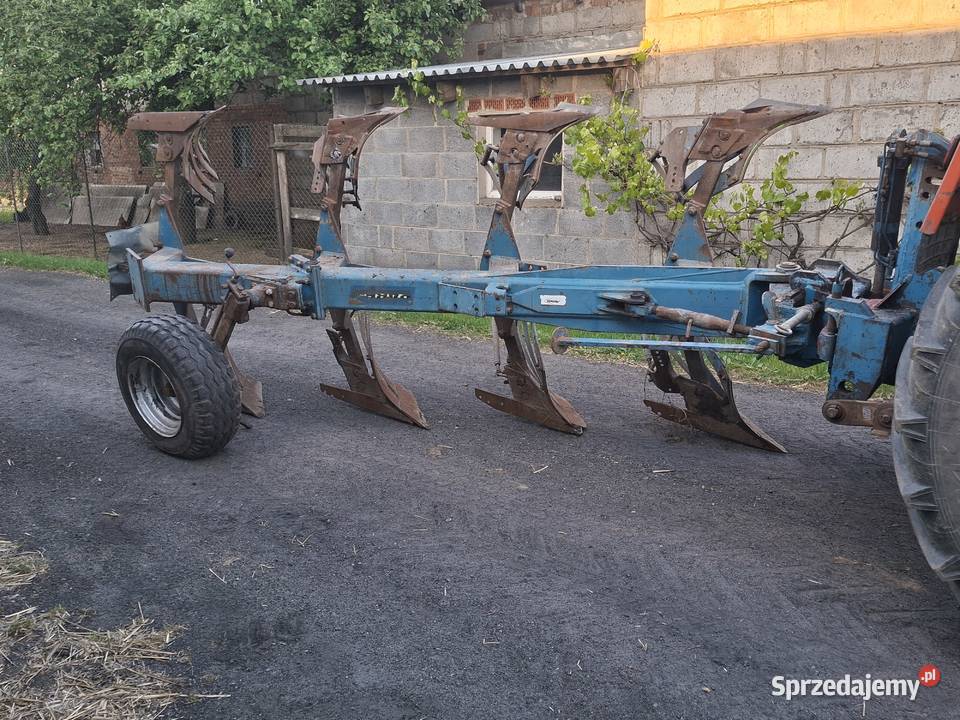 Pług obrotowy Rabe werk 31 Maszyny rolnicze wielkopolskie Słupca