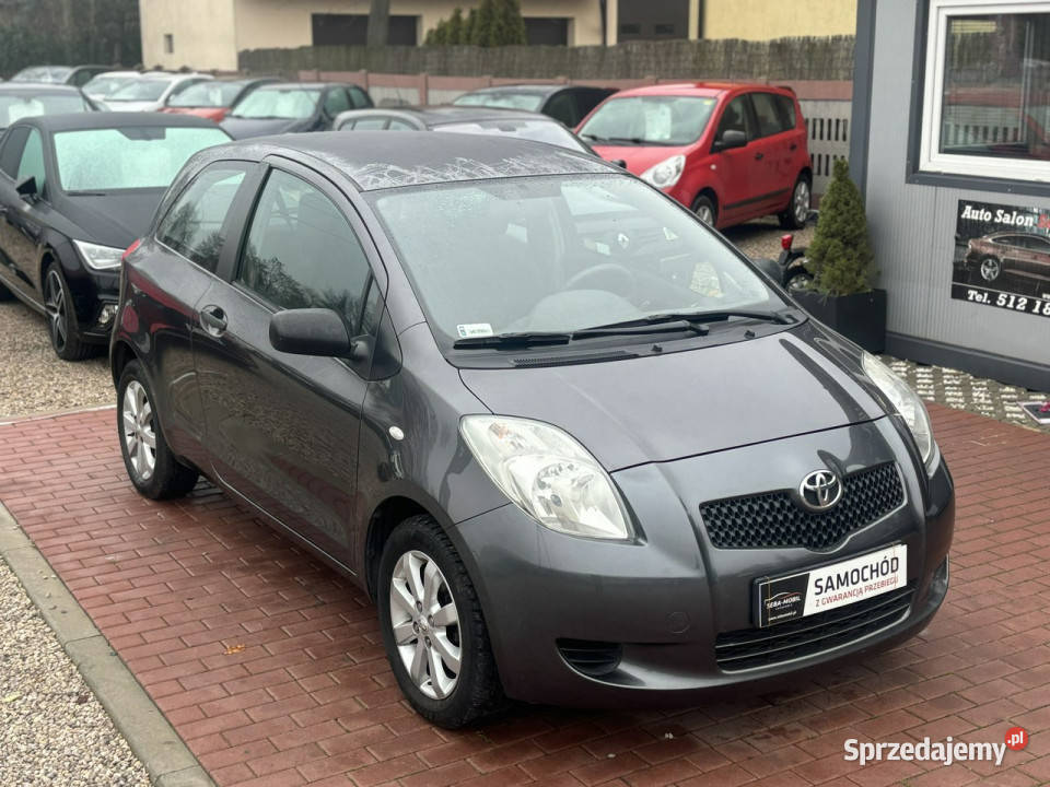Toyota Yaris Gwarancja Salon Polska Super Stan kurtyny powietrzne mazowieckie