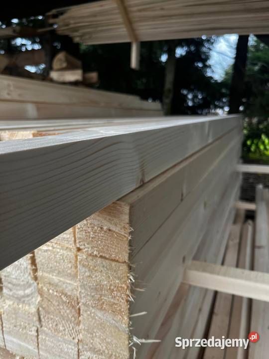 Kantówka sucha strugana 70x70 65x65 45x45 świerk podkarpackie Bzianka