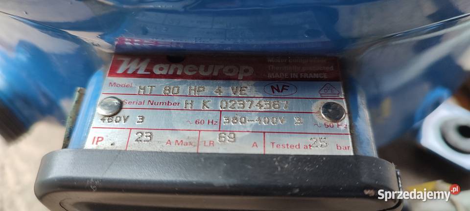 Sprężarka Danfoss Maneurop MT 80 Sprężarka sprzedam