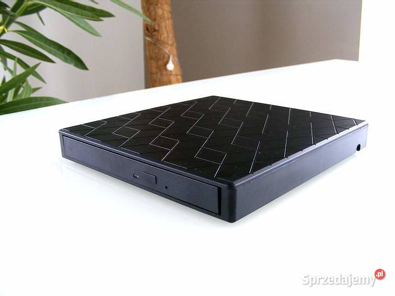 Zewnętrzny przenośny czytnik nagrywarka płyt CD