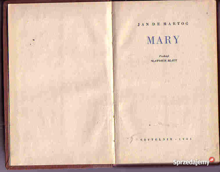 3561 MARY JAN DE HARTOG Czyrna
