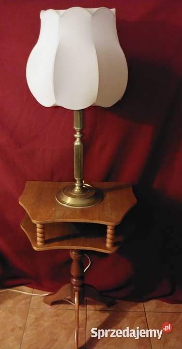 Stolik na lampkę kwiat Milanówek sprzedam