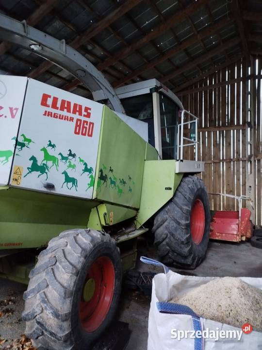 Sieczkarnia Claas jaguar 860