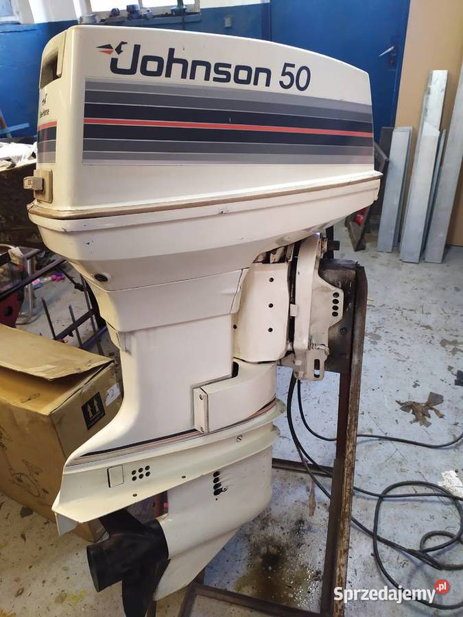 Silnik zaburtowy Johnson 50 Rok produkcji 1982 Tarnowskie Góry