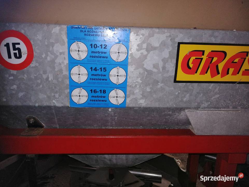 Rozsiewacz nawozów GRASSROL dolnośląskie