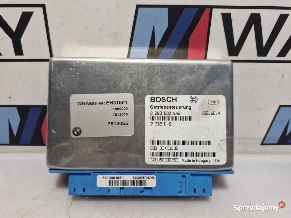 7512045 BWM E39 E46 MODUŁ STEROWNIK SKRZYNI Motoryzacja