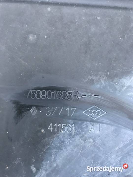 OSŁONA POD SILNIK DOLNA DACIA DUSTER 2 II osobowe Barwałd Dolny