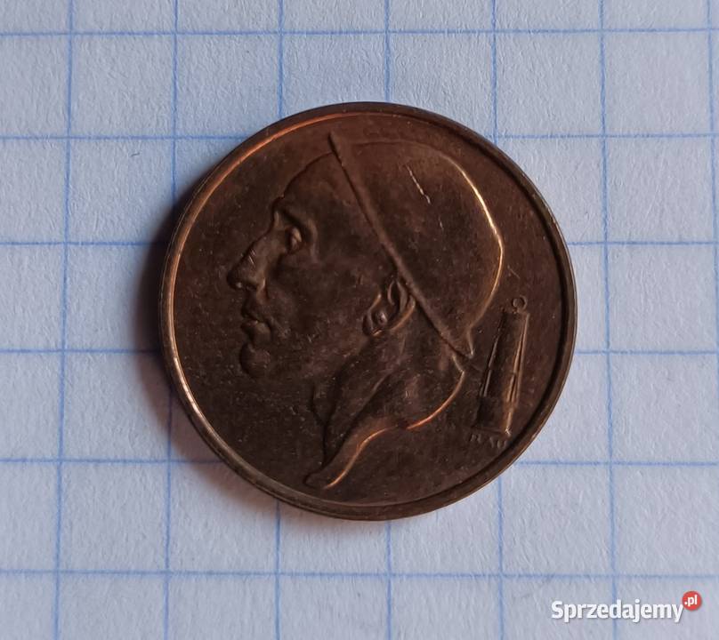 50 CENTIMES 50 CENTYMÓW 1996 BELGIA BELGIE