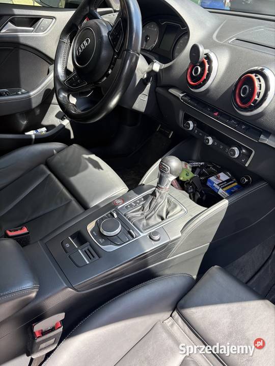 Audi S3 8V sedan nano grey doinwestowane małopolskie Nowy Sącz