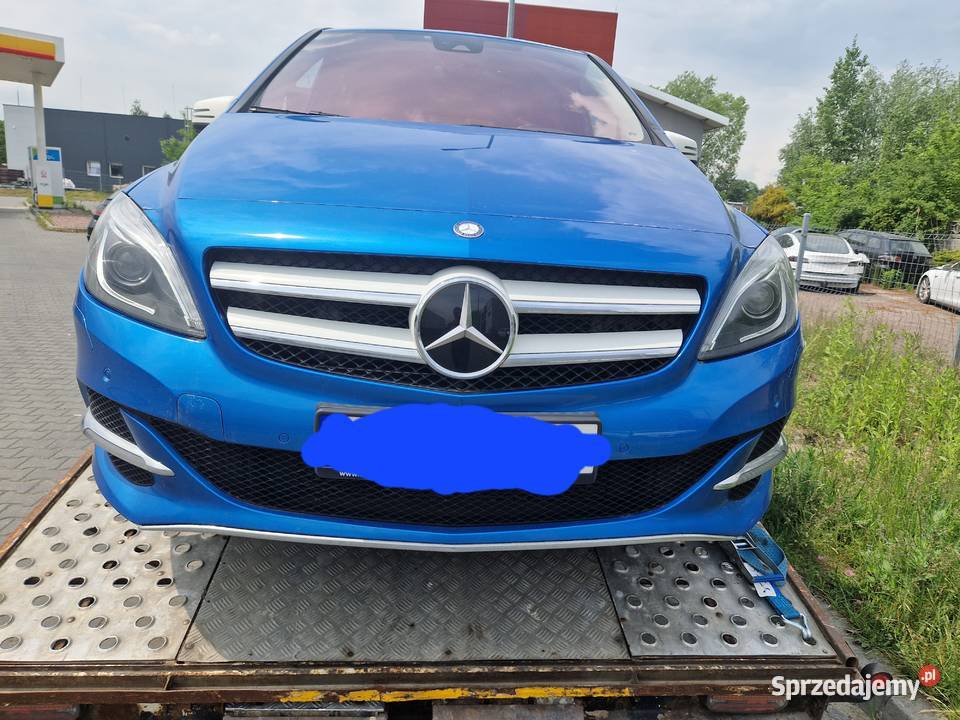 Mercedes B250e elektryczny bez silnika Mercedes-Benz małopolskie Pisarzowa