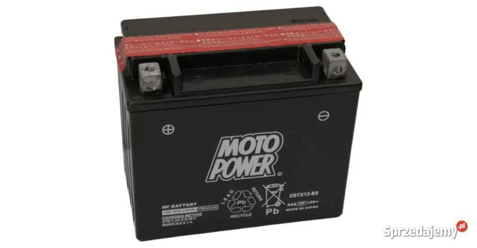 Akumulator motocyklowy MotoPower CBTX12BS 12V Zakopane