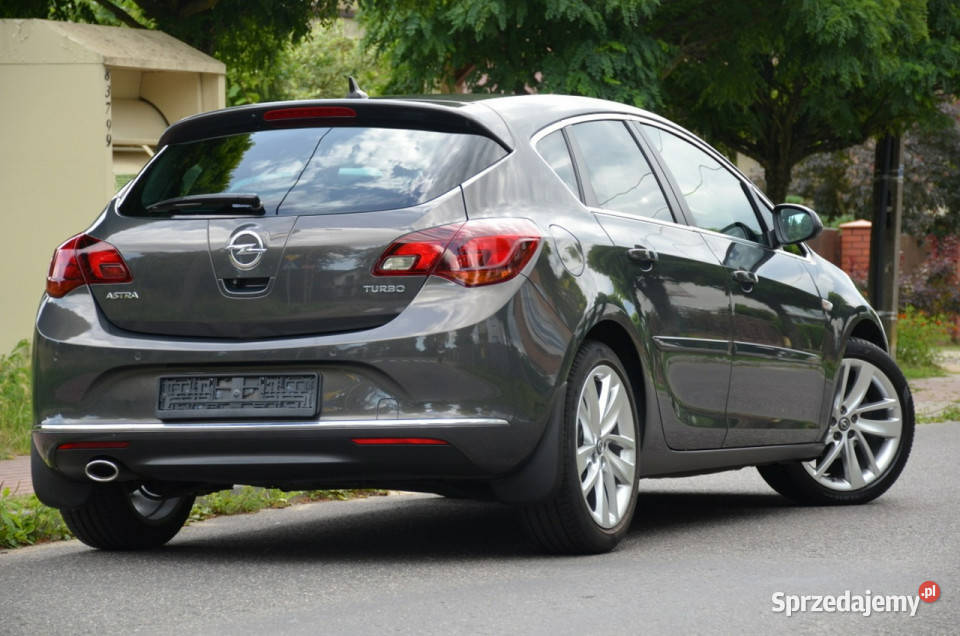 Opel Astra Opłacona14T 140 Sport Serwis Bixenon garażowany łódzkie Kutno