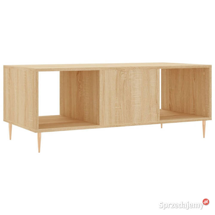 Stolik kawowy dąb sonoma 102x50x40 materiał Warszawa sprzedam