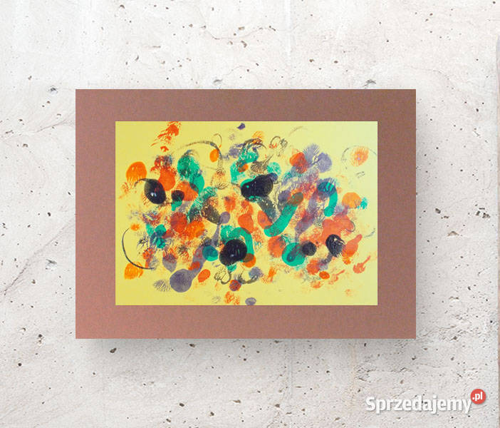 fajna abstrakcja na ścianę nowoczesny obraz loft