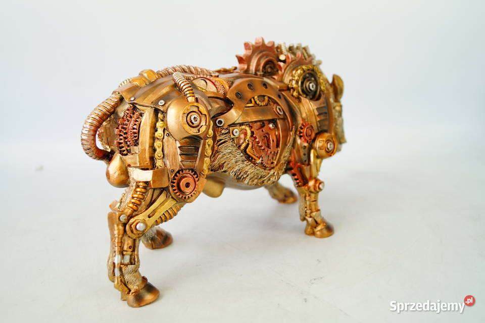 DZIK figura myśliwska rzeźba steampunk Gizałki