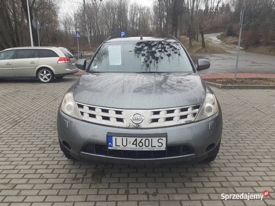 NISSAN MURANO Z50 4X4 35 BG 235 2006 AUTOMAT benzyna+LPG lubelskie Lublin