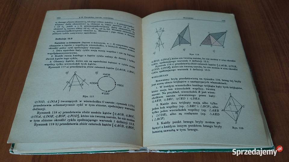 Geometria kl4 LO LICEUM i technikum Krygowska Gdańsk sprzedam