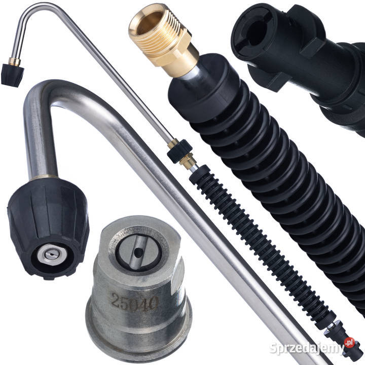 Lanca Kątowa do Karcher 300 mm 400 mm 160 bar Osprzęt do myjek Ludźmierz sprzedam