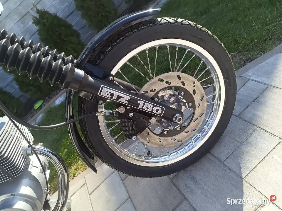 Nowa nowy motocykl MZ ETZ 150 zarejestrowany MZ Zduńska Wola