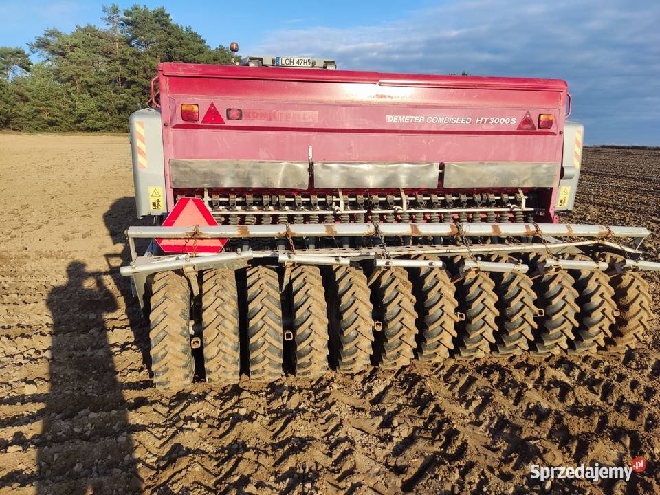 siewnik talerzowy kongskilde compact z nawozem Chełm