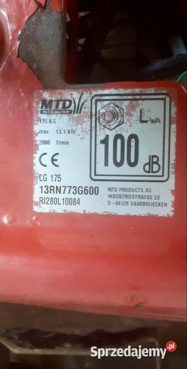 Traktorek kosiarka MTD 145 kosz Briggs Stratton Kulesze Kościelne