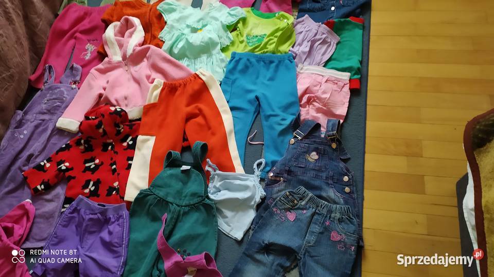 ubrania dziewczęce 86 92 na wiek 18 24 miesięcy Pozostałe Poznań