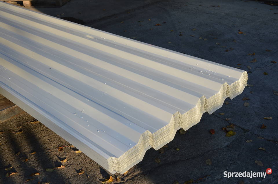 Blacha trapezowa T18 biała Ołdrzychowice Kłodzkie