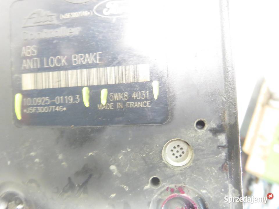 POMPA ABS FORD FOCUS MK1 I 10092501193 5WK84031