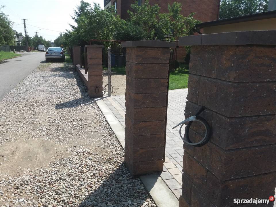 murowanie ogrodzeń pustak drewbet kost bet łódzkie Radomsko sprzedam