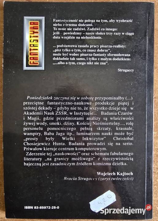 Poniedziałek zaczyna się w sobotę Arkadij i Koszalin