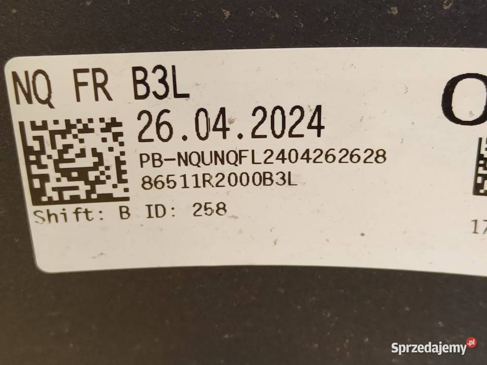Zderzak Przedni Przód Kia Sportage V 86511R2000 Zderzaki Pleszew