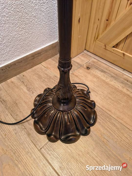 Tiffany lampa stojąca podłogowa Tiffany ważki Zaręba