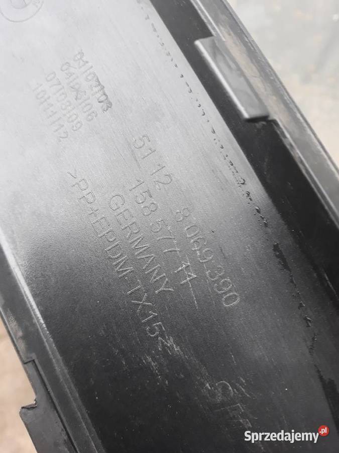 BMW 3 G20 G21 MPAKIET DYFUZOR SPOILER ZDERZAKA listwy na zderzak Międzychód