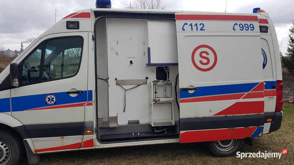 Ambulans karetka Volkswagen Crafter 25 TDI nosze warmińsko-mazurskie sprzedam