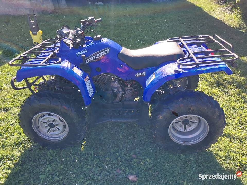 Yamaha Grizzly 350 4x4 garażowany Książ Wielki