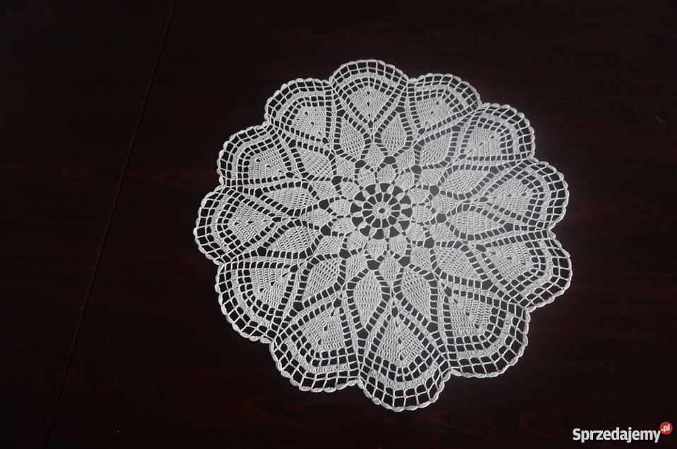 serwety serwetki obrus bieżnik szydełkowe Libiszów-Kolonia sprzedam