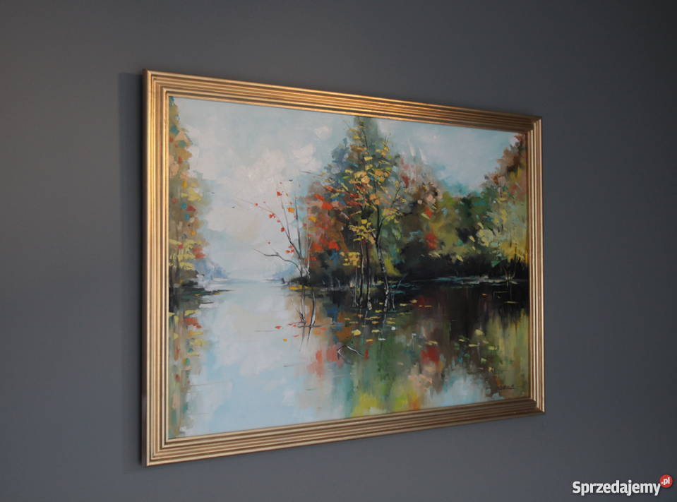 MALARSTWO OBRAZ OLEJNY JESIEŃ 03 PEJZAŻ 70100 Rzeszów