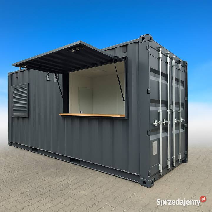 Kontener gastronomiczny 20 HC mobilny bar w wielkopolskie Janikowo
