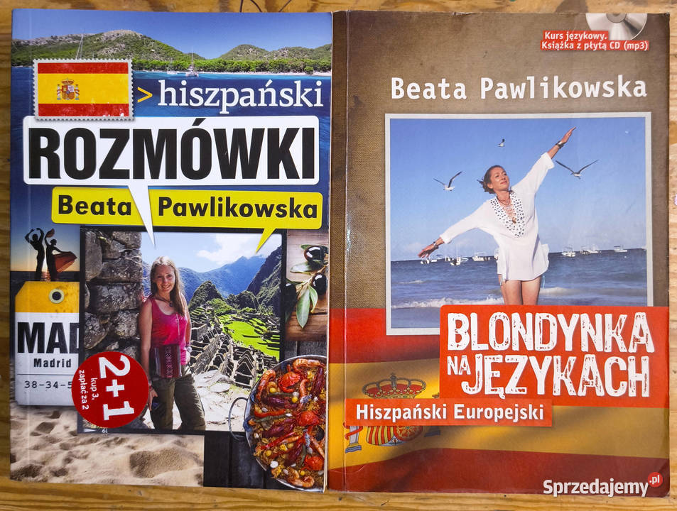 Hiszpański europejski rozmówki Beata Pawlikowska śląskie Sosnowiec sprzedam