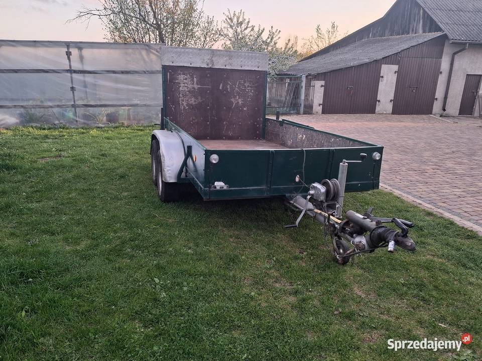 Przyczepa pod minikoparkę inny sprzęt małopolskie Rodaki