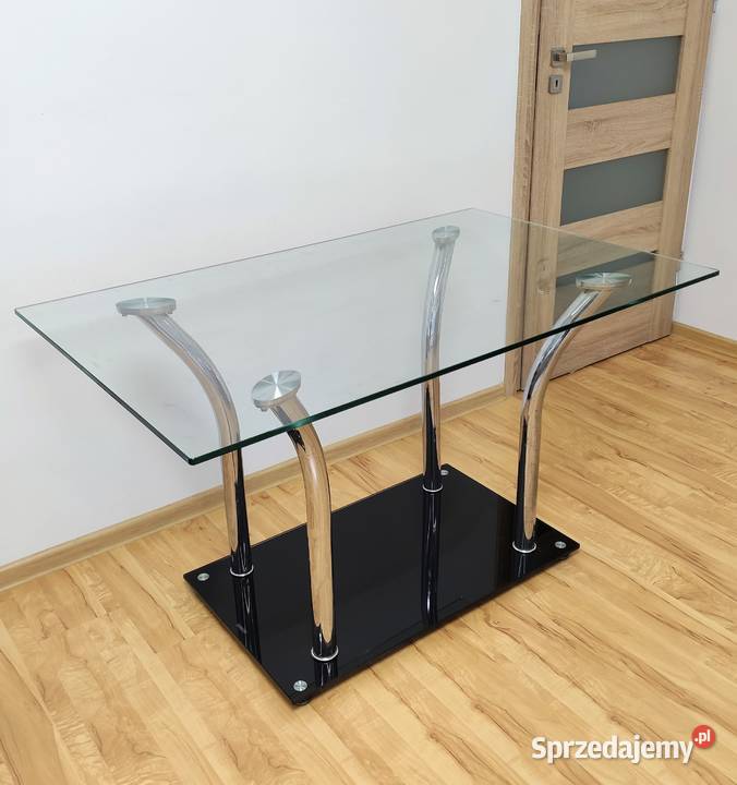 Stół szklany do salonu NOWOCZESNY Stolik GLAMOUR Meble małopolskie Nowy Sącz sprzedam