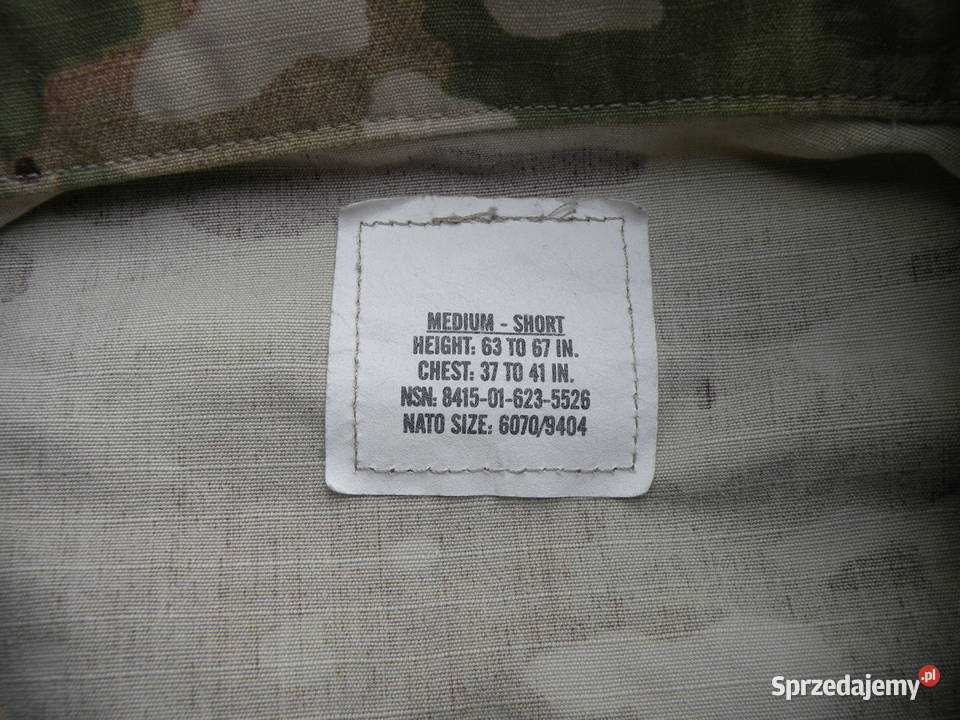 Bluza ACU multicam ocp medium short Wrocław sprzedam