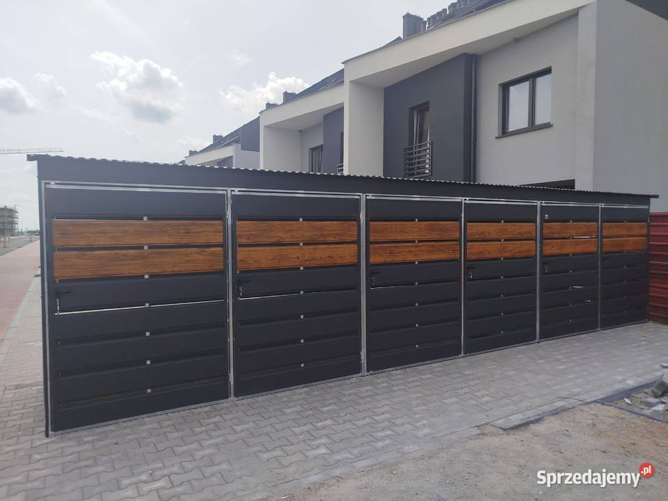 Wiata Śmietnikowa 1x1 MAGAZYN WIATKA Schowek