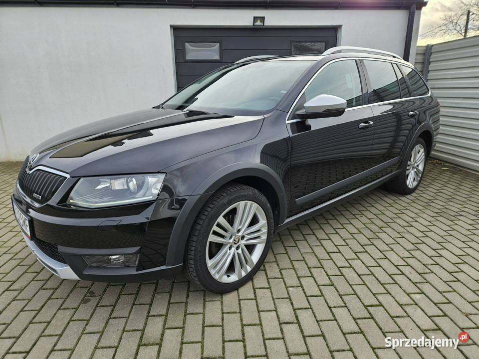 koda Octavia SCOUT 20 TDI 150 4x4 LED kamera Gdynia