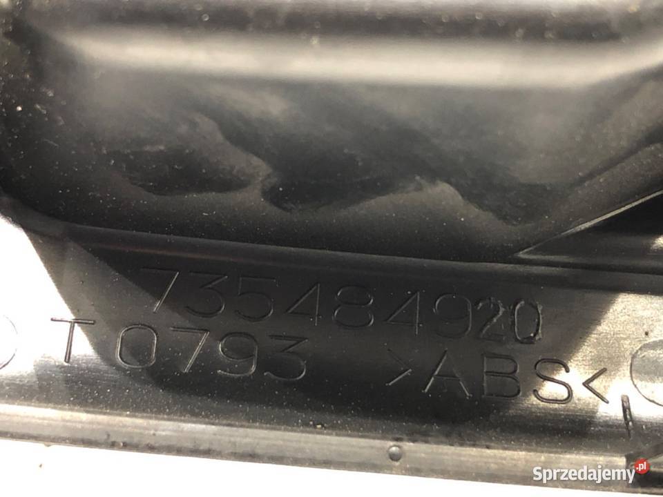 KLAMKA WEWNĘTRZNA LEWY PRZÓD FIAT DOBLO II osobowe podkarpackie