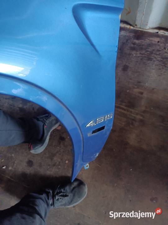 BMW X5 E53 błotnik lewy estoril blau idealny osobowe Warszawa