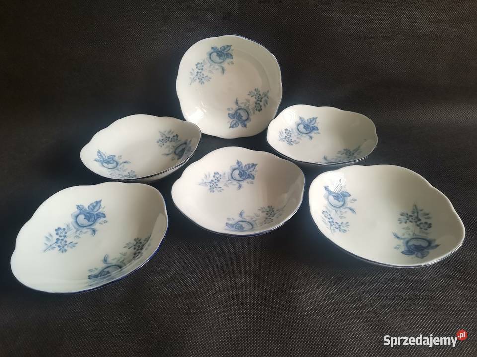 Stare miseczki 6 sztuk porcelana Ćmielów PRL Katowice
