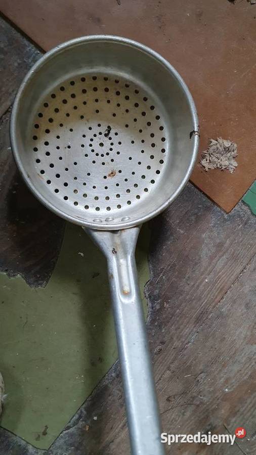 Przyrządy kuchenne PRL stare tarka sita chochla Warszawa sprzedam