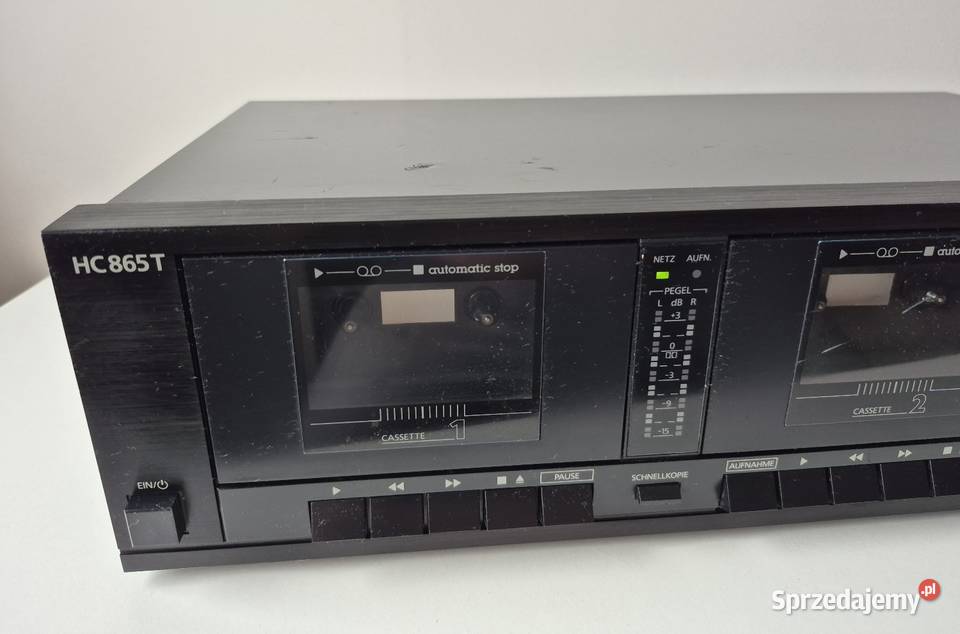Telefunken HC 865 magnetofon kasetowy deck Jawor
